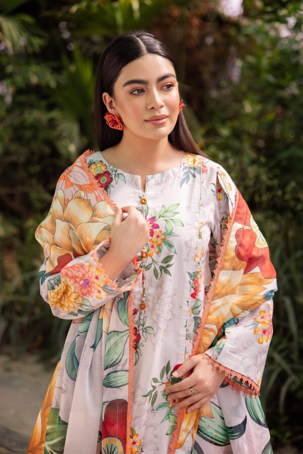 Alizeh Af-Pl-6022-Orchid Sheen Printed Lawn Collection 2024