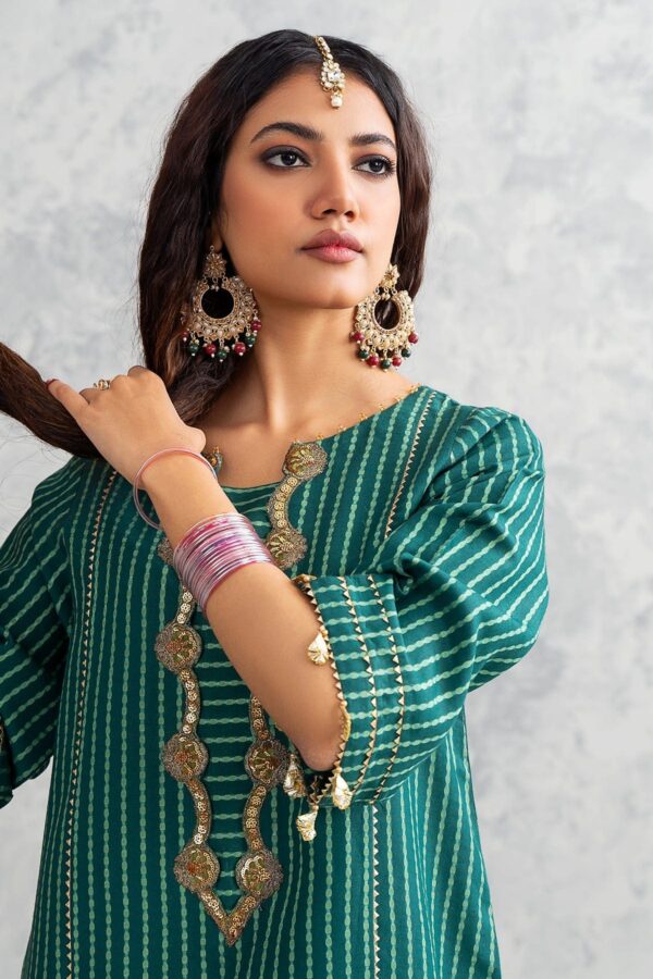 Charizma 2 Pc Embroidered Staple Jacquard Shirt With Trouser Cnp 3 248