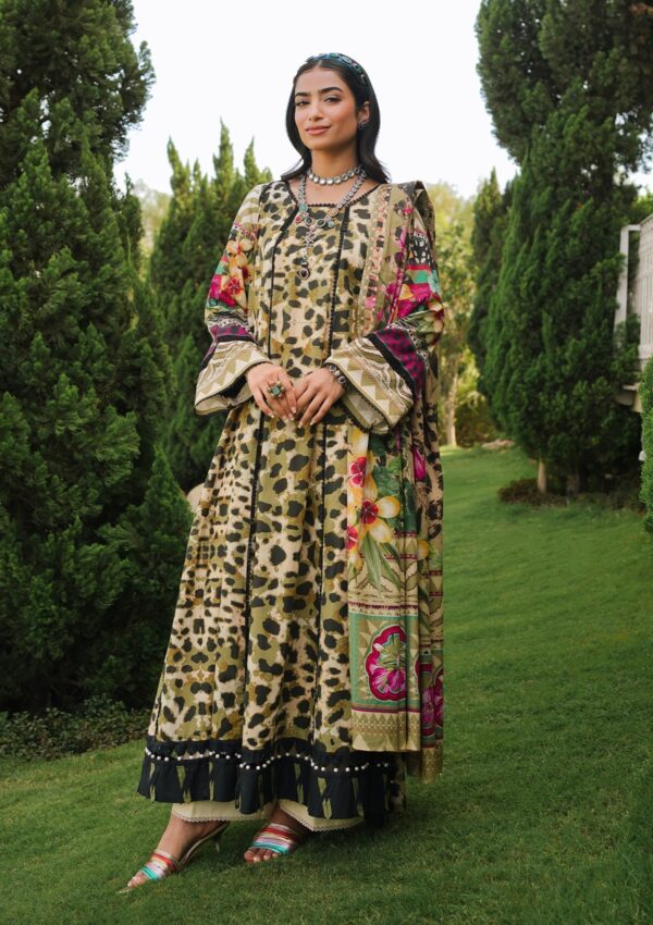 Elaf Premium Printed Eep 06B Wonders Lawn Collection 24