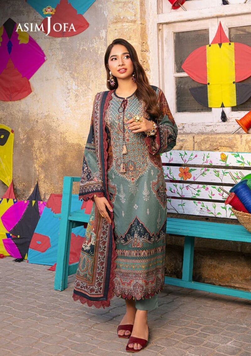 Asim Jofa Aira Ajar24 01 Lawn Collection