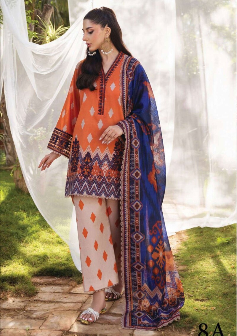 Zainab Chottani Zct24 8a Tahra Lawn Collection 2024