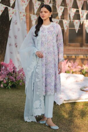 Cross Stitch Tender Breeze 3 Piece Embroidered Lawn Suit