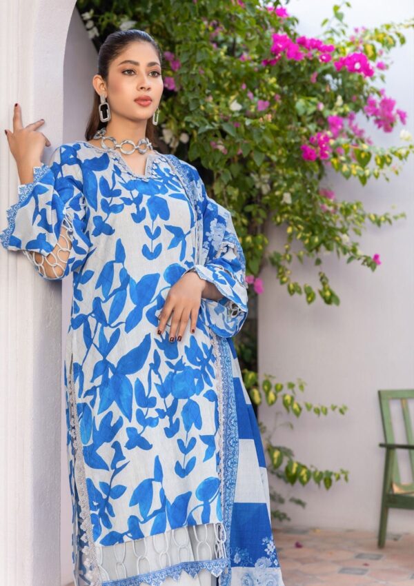 Humdum Rang E Noor Hrn 10 Lawn Collection