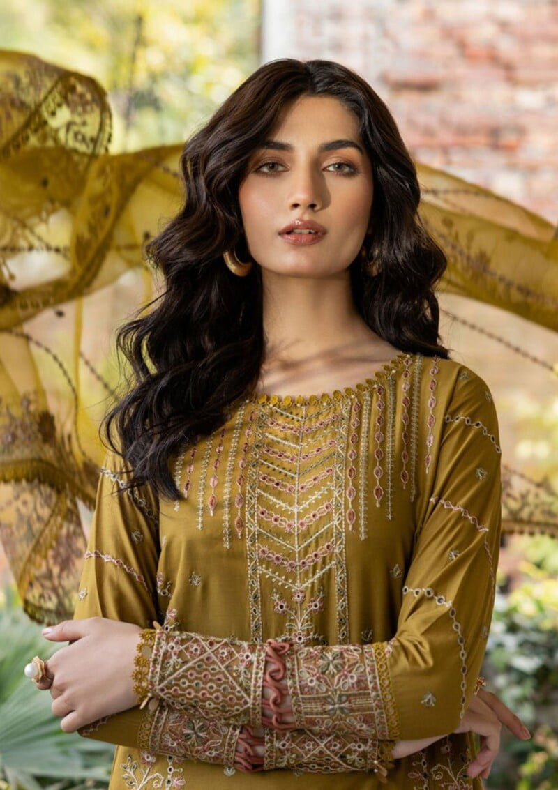 Farasha Dastoor Fd24 01 Ruby Glam Lawn Collection