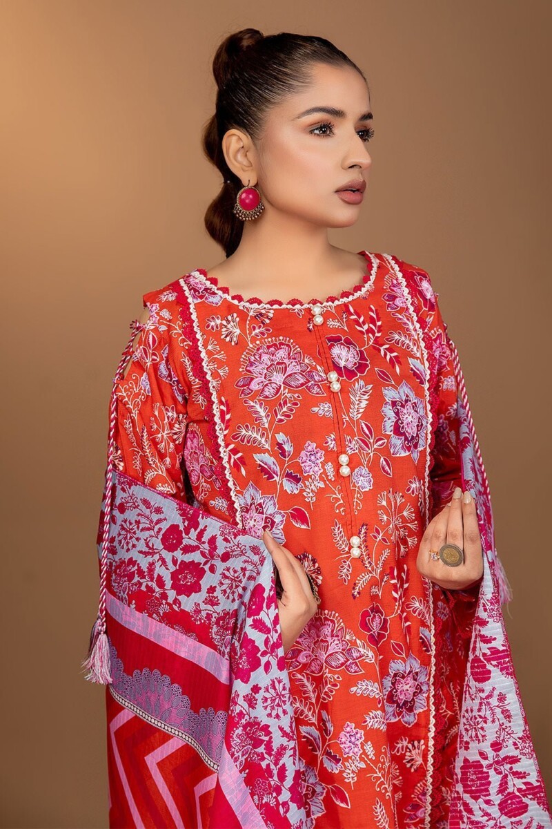 Safwa Fine Ics-13 Printed Doria Lawn Collection 2024