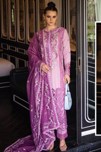 Mushq Orient Express Luxury D 01 ELODIE Lawn Collection 24