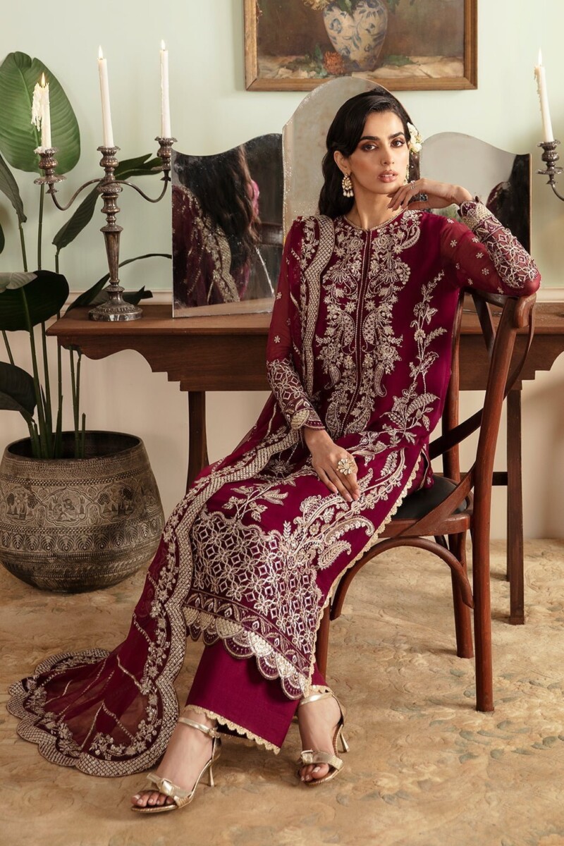 Ayzel Adk-V1-10 Whispers Of Grandeur Chiffon Collection 2024