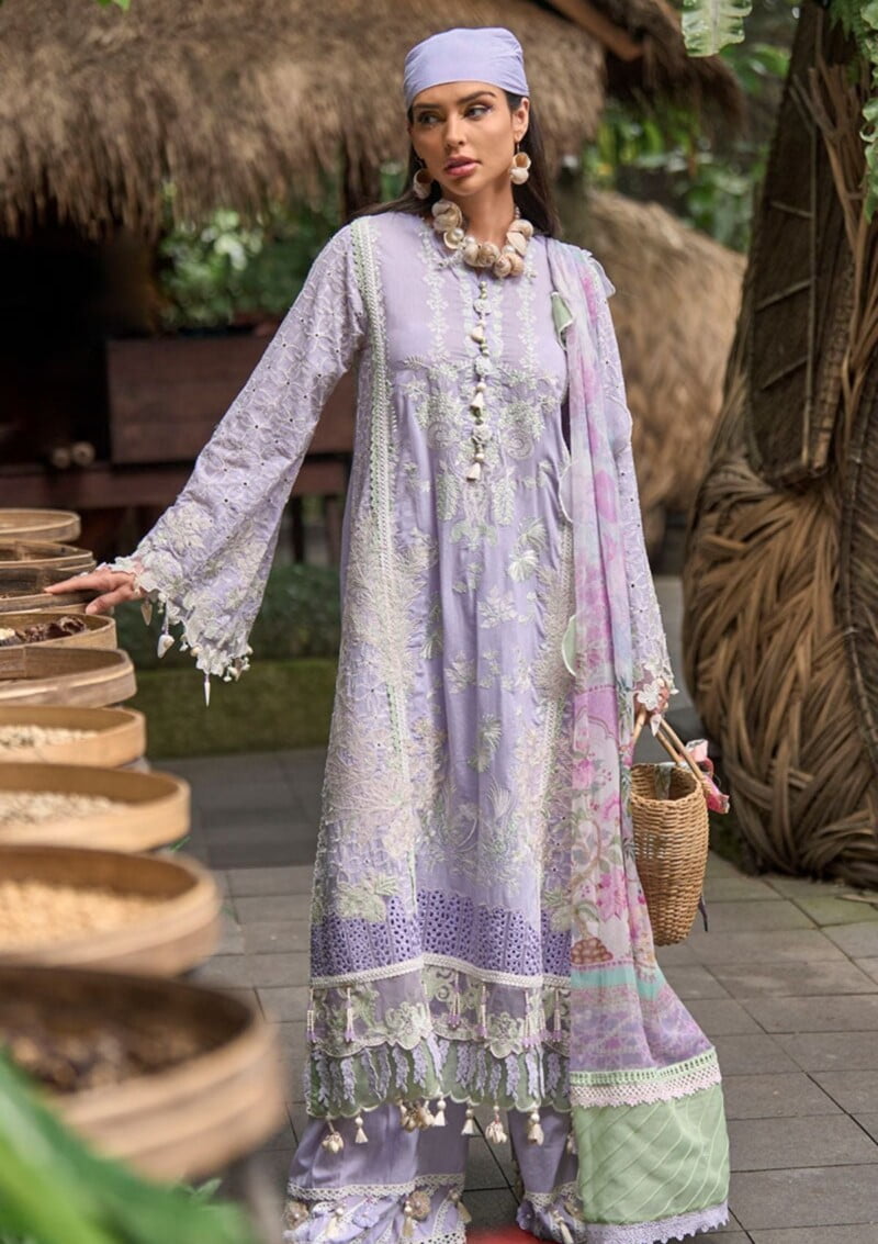 Ansab Jahangir Aj24 01 Cananga Zoha Premium Lawn Collection