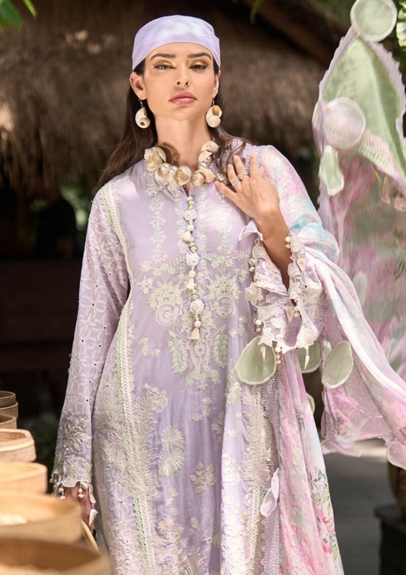 Ansab Jahangir Aj24 01 Cananga Zoha Premium Lawn Collection