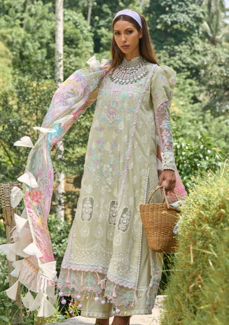 Ansab Jahangir Aj24 04 Anthurium Zoha Premium Lawn Collection