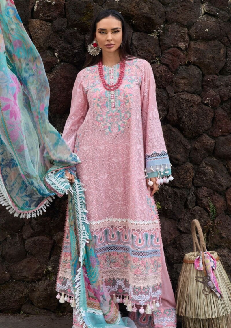 Ansab Jahangir Aj24 05 Peony Zoha Premium Lawn Collection