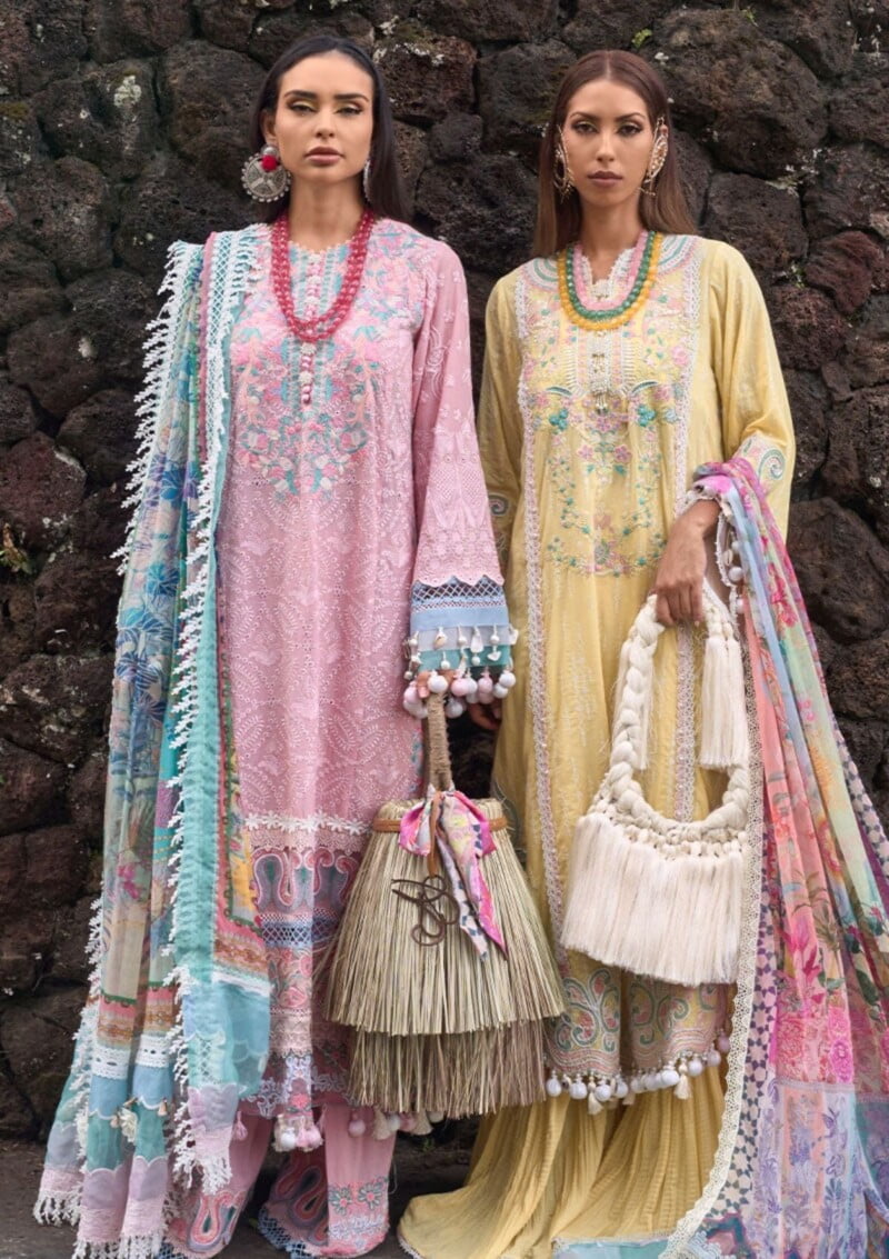 Ansab Jahangir Aj24 05 Peony Zoha Premium Lawn Collection