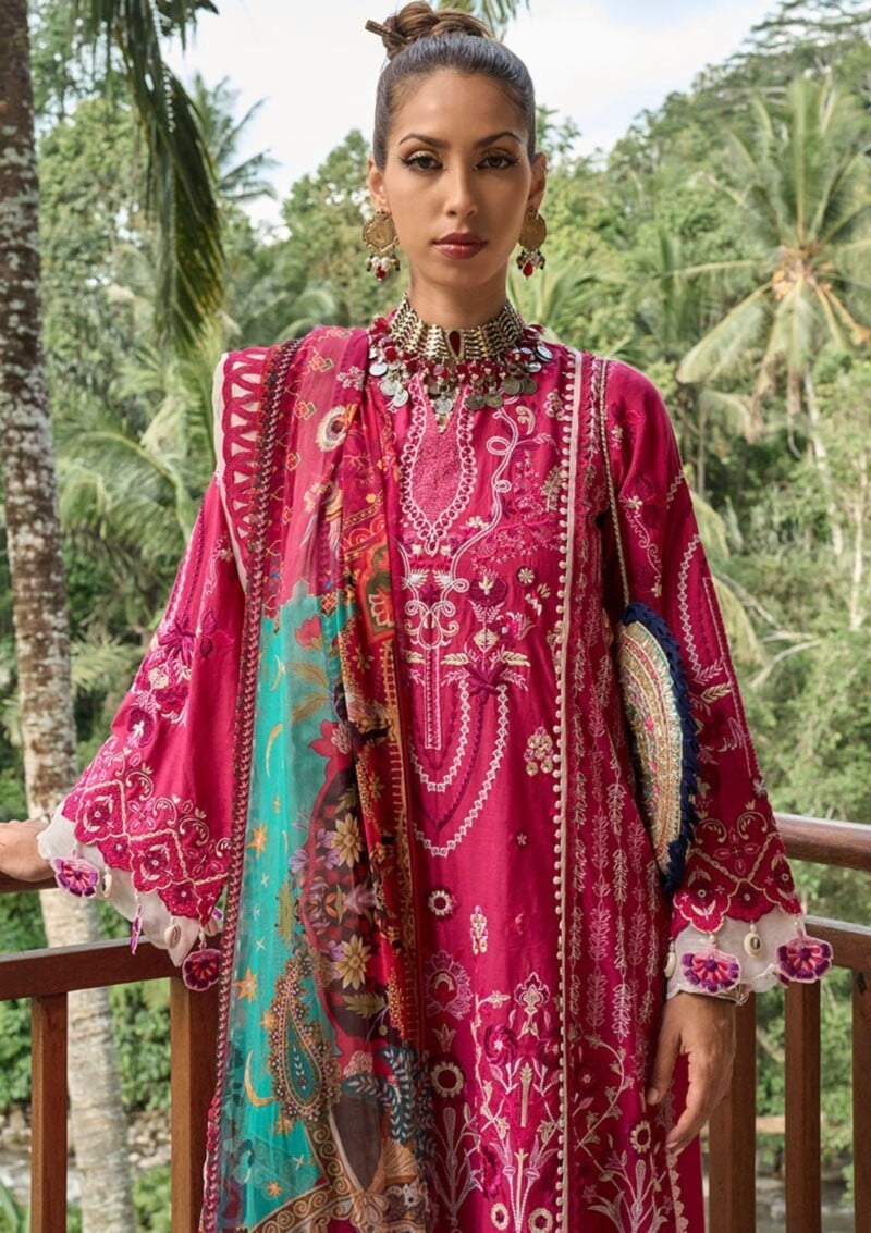 Ansab Jahangir Aj24 09 Champaca Prints Vol 2 Premium Lawn Collection