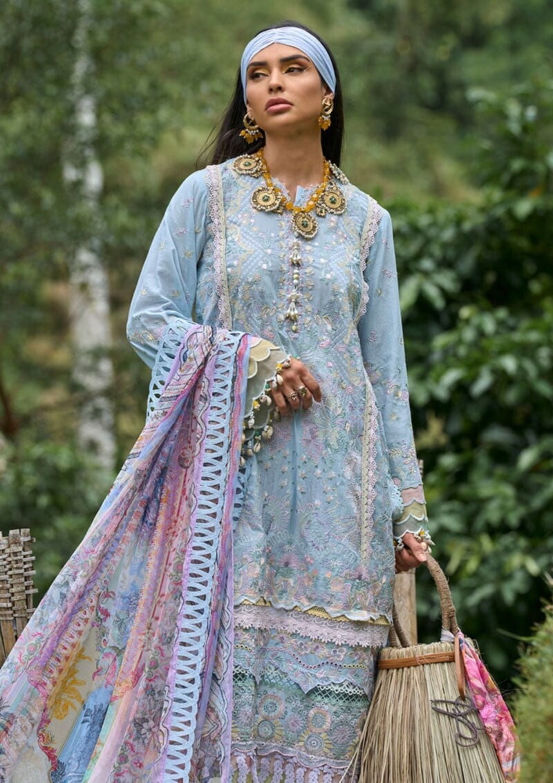 Ansab Jahangir Aj24 10 Heliconia Zoha Premium Lawn Collection