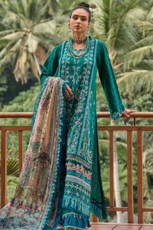 Ansab Jahangir Aj24 11 Frangipani Zoha Premium Lawn Collection