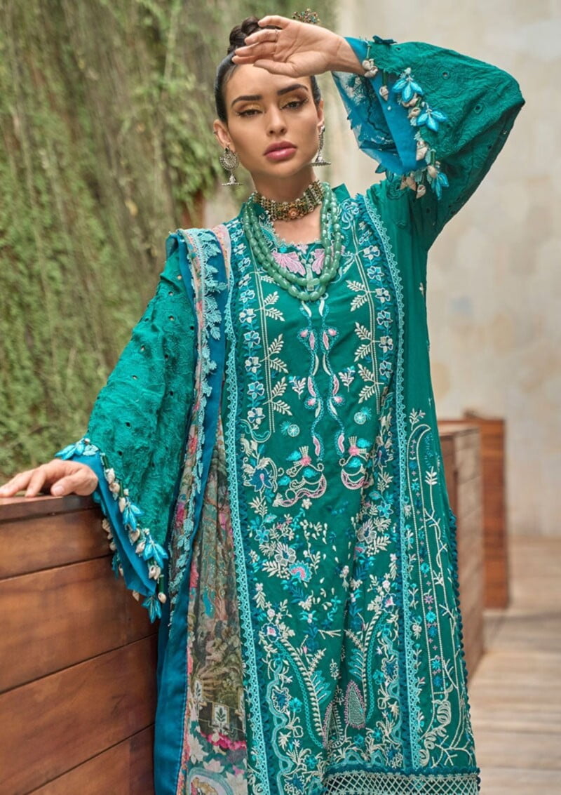 Ansab Jahangir Aj24 11 Frangipani Zoha Premium Lawn Collection