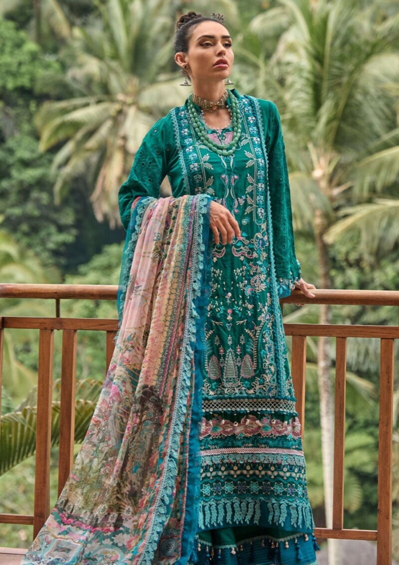 Ansab Jahangir Aj24 11 Frangipani Zoha Premium Lawn Collection