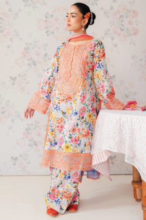 Afrozeh Al-24-V1-06 Floral Charm Embroidered Lawn Collection 2024