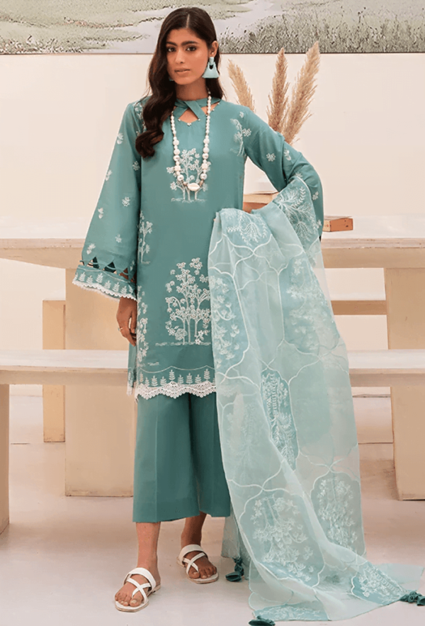 Humdum Al-09 Luxury Lawn 3Pc Suit Collection 2024