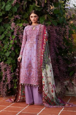 Hussain Rehar Eid Ayzel Eid Luxury Lawn Embroidered Collection 2024