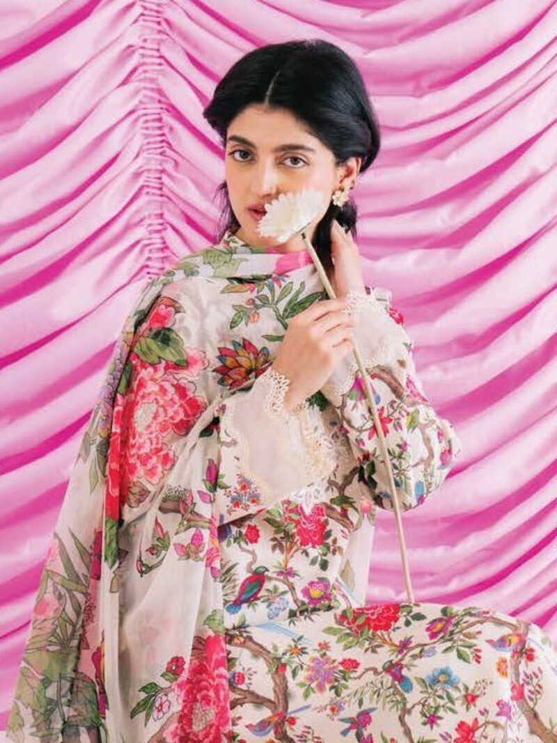 Ayzel Azl-24-V3-09 Zoe Lawn 3Pc Suit Collection 2024