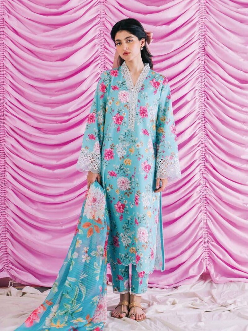 Ayzel Azl-24-V3-10 Cali Lawn 3Pc Suit Collection 2024