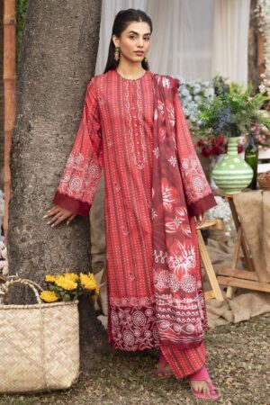 Ayzel Azl-V1-05 Cardinal Dream Lawn 3pc Suit Collection 2024