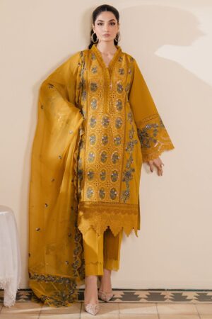 Bin Ilyas Naqsh D 03a Nermine Lawn Collection