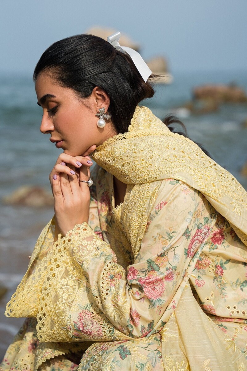 Afrozeh Aspen Together Embroidered Lawn 3Pc Suit Collection 2024