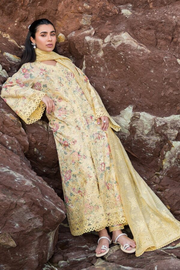 Afrozeh Aspen Together Embroidered Lawn 3Pc Suit Collection 2024