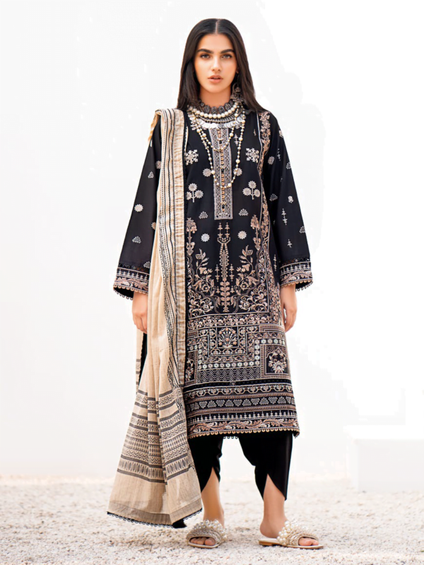 Gul Ahmed B-32025 Essential Embroidered Lawn Collection 2024