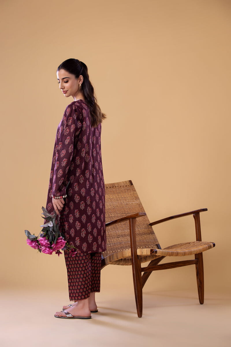 Motifz 4384 Mahve Hayat Digital Printed Khaddar Stitched Casuals Collection 24