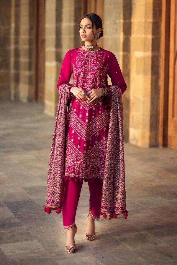 Gul Ahmed Bm-42005 Chunri Embroidered Lawn Collection 2024