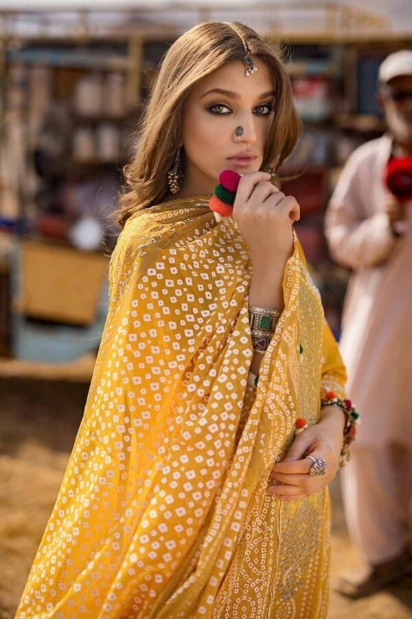 Gul Ahmed Bm-42007 Chunri Embroidered Lawn Collection 2024