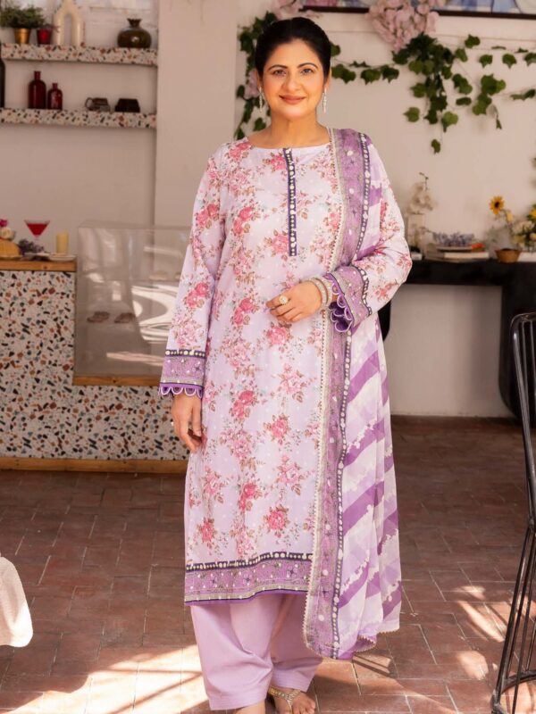 Gul Ahmed Bm-42023 Printed Lawn 3Pc Suit Collection 2024