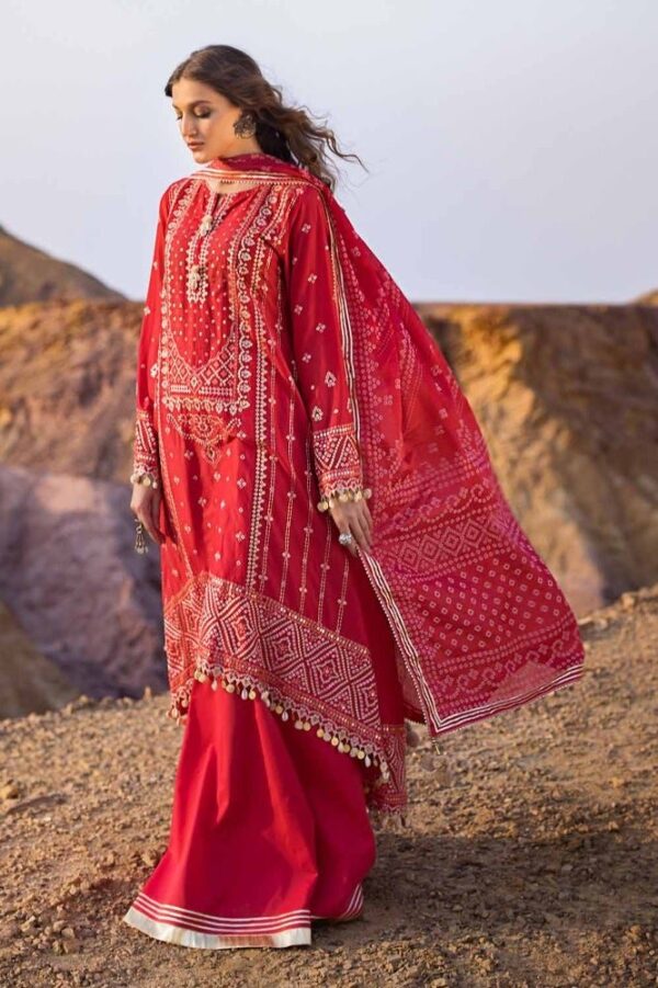 Gul Ahmed Bn-42001 Chunri Embroidered Lawn Collection 2024
