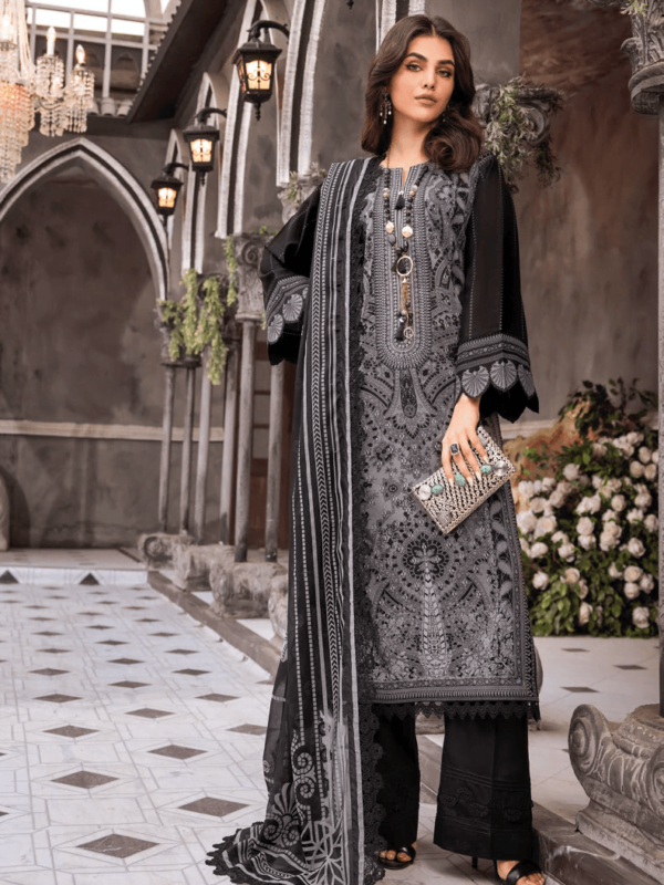 Gul Ahmed Bn-42002 Premium Embroidered Lawn Collection 2024