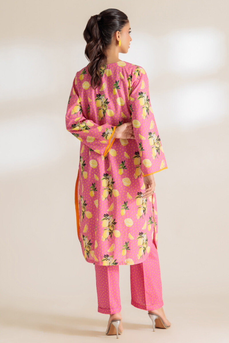 Bonanza Satrangi Pink Lawn 2 Piece Bpa6242p02 Co Ord Sets