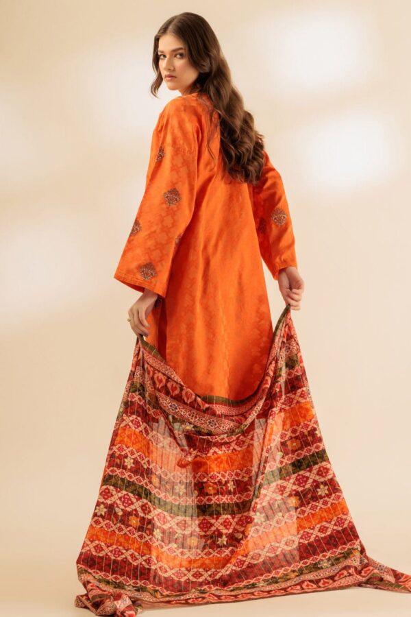 Bonanza Satrangi Orange Dyed 3 Piece Bs2243P05 Summer Collection 24