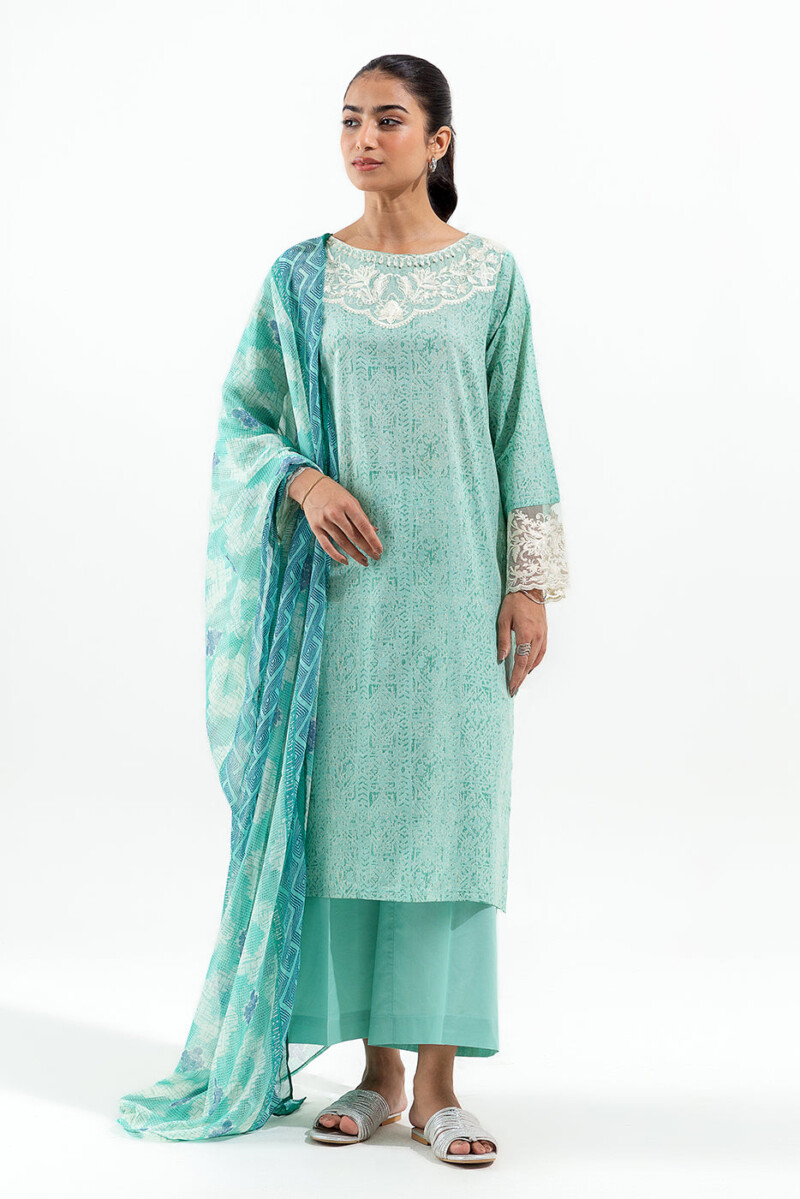 Beechtree 3 Piece Embroidered Lawn Suit Pret