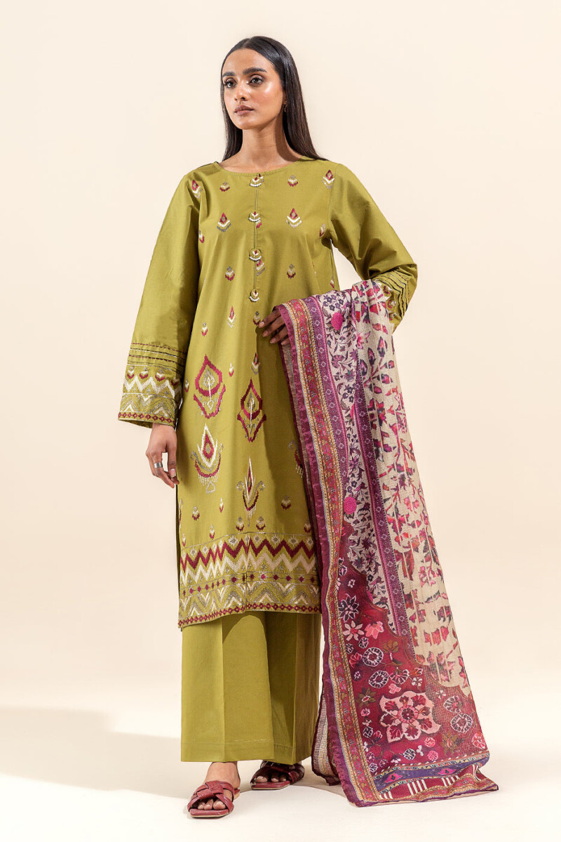 Beechtree 2 Piece Embroidered Lawn Suit Tribal Charm Unstitched Summer