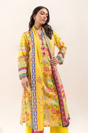 Beechtree 3 Piece Printed Lawn Suit Joyful Spring Unstitched Summer