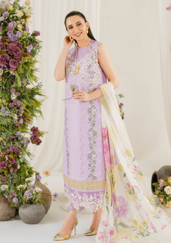 Asifa &Amp; Nabeel Ap24 08 Baby S Breath Pretty In Pink Premium Lawn Collection