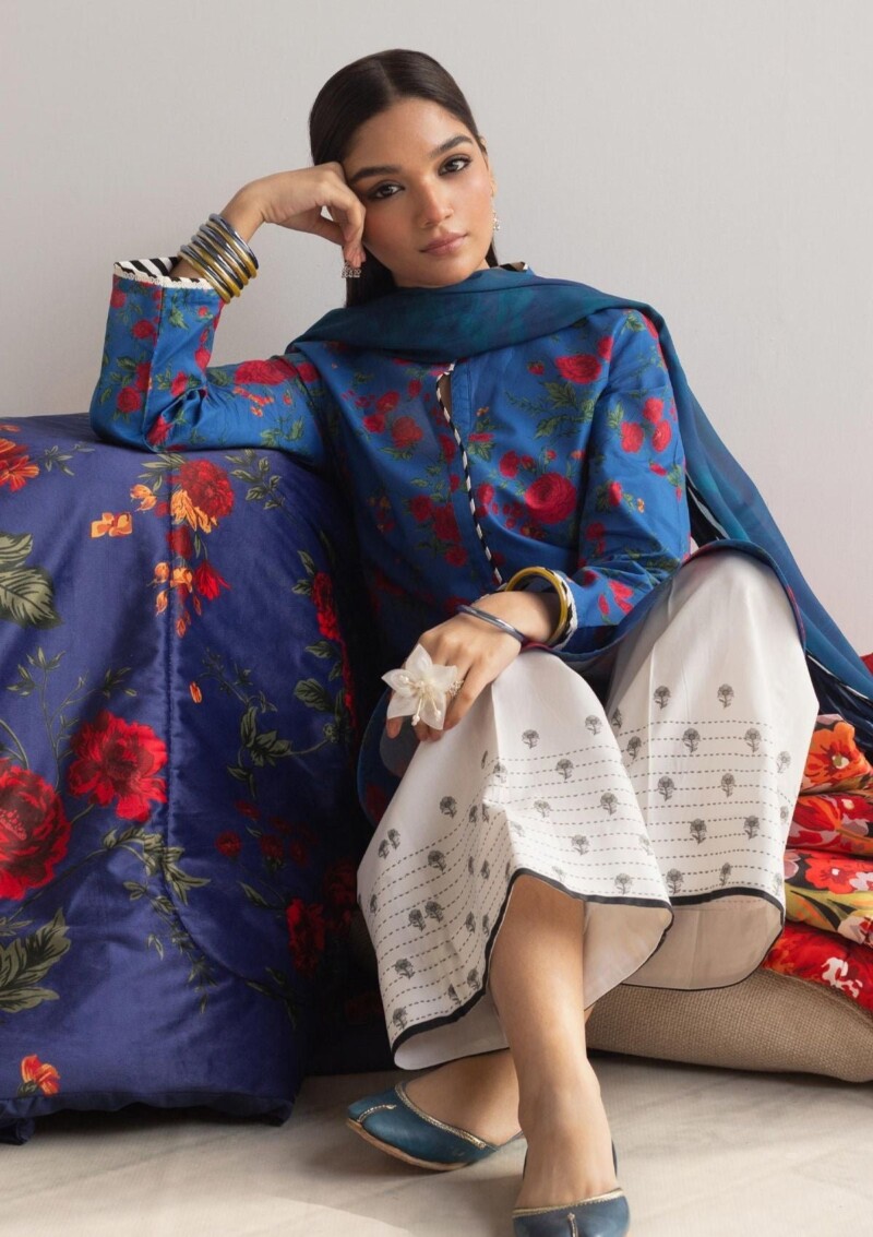 Zara Shahjahan Coco Prints Cp24 02 Nargis Lawn Collection