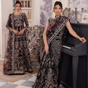 Iznik Chinon Cc-32 Kiah Embroidered Chiffon 3pc Suit Collection 2024