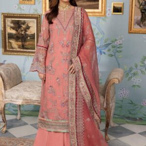 Iznik Chinon Cc-35 Dareen Embroidered Chiffon 3pc Suit Collection 2024