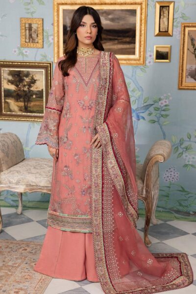 Iznik Chinon Cc-35 Dareen Embroidered Chiffon 3pc Suit Collection 2024