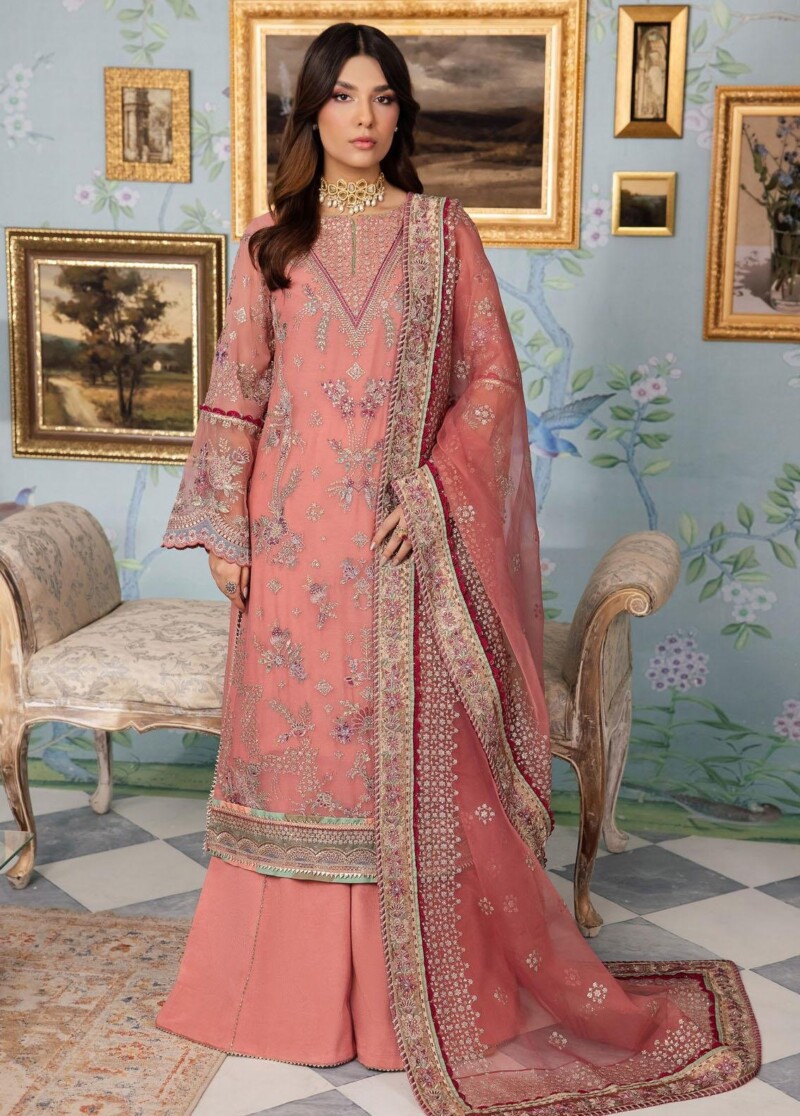 Iznik Chinon Cc-35 Dareen Embroidered Chiffon 3Pc Suit Collection 2024