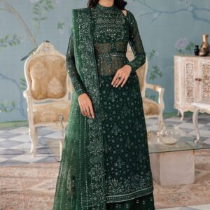 Iznik Chinon Cc-40 Keziah Embroidered Chiffon 3pc Suit Collection 2024