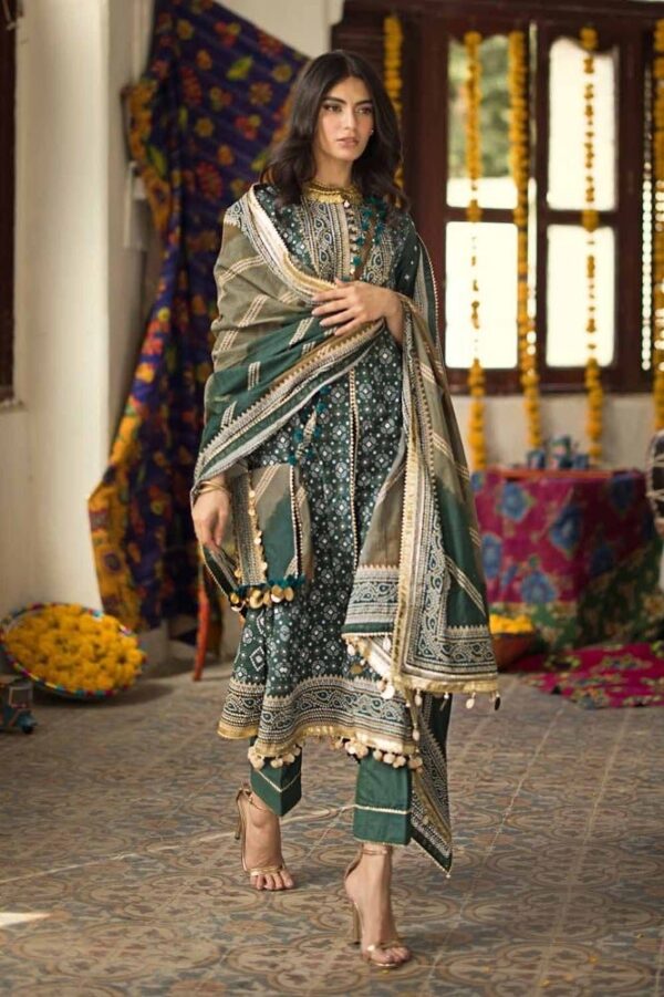 Gul Ahmed Cl-42003B Chunri Embroidered Lawn Collection 2024